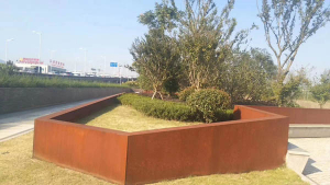 兰溪耐候钢挡土墙